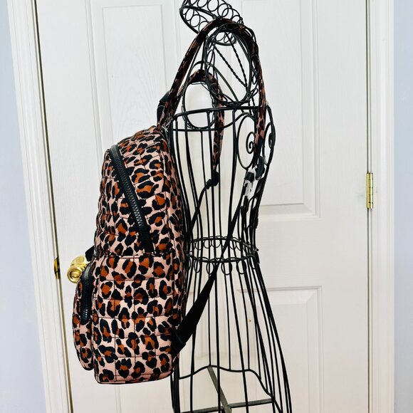 KATE SPADE NEW YORK SPOTTED LEOPARD CAMDEN LARGE QUILTED BACKPACK UNISEX $399 main image 7